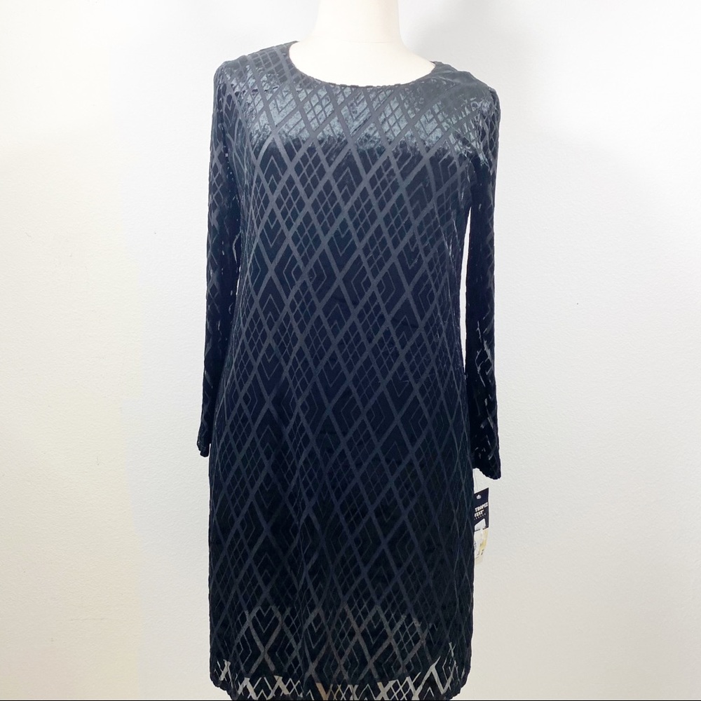 NWT Saint Tropez West Black Dress 16